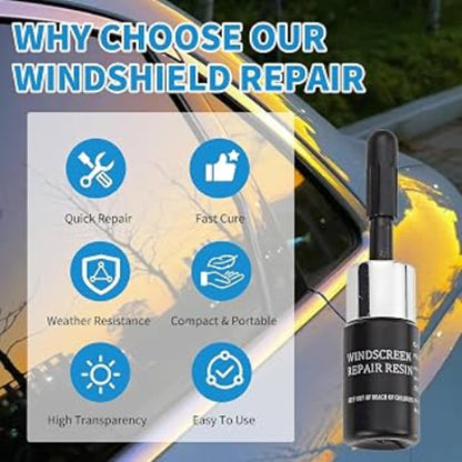 Windshield Crack Repair Kit