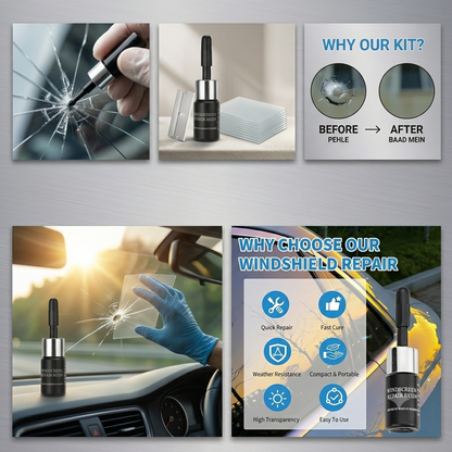 Windshield Crack Repair Kit