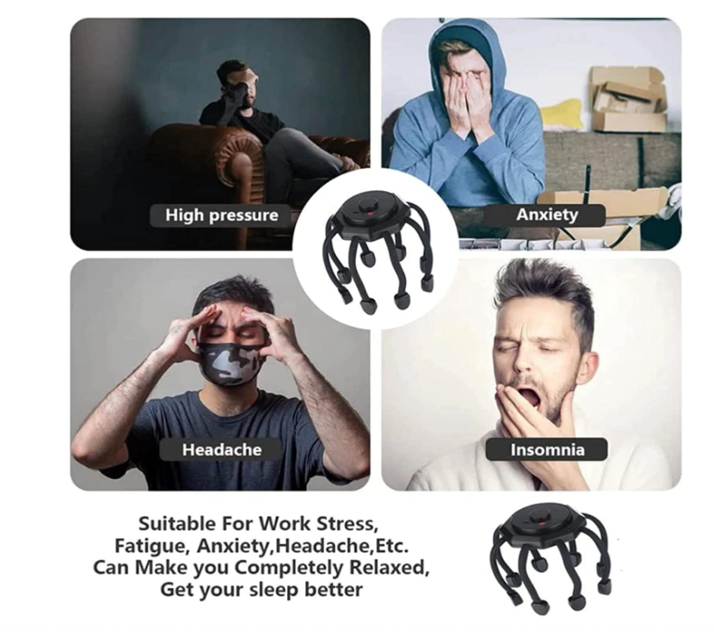 360° Ultra Head Massager
